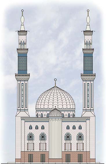 Klik voor groter - Essalam-moskee